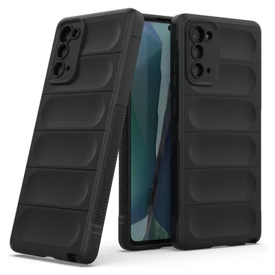 Immagine prodotto di Custodia Galaxy Note 20, Custodia protettiva in silicone TPU morbido antiurto per Samsung Galaxy Note 20 5G nero