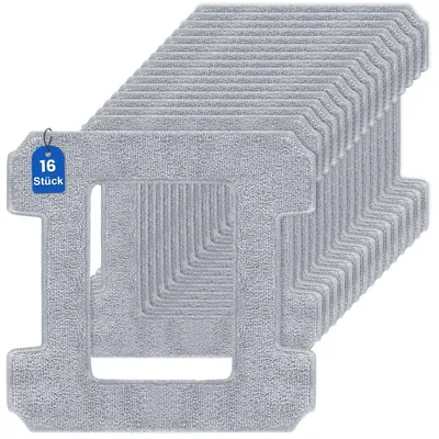 Reinigungstücher für Ecovacs Winbot W2/W1 Pro, 16 Stück