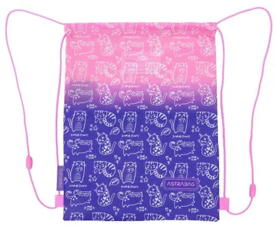 Produktbild von Schuhtasche Für Sport- Und Schulschuhe, Sportrucksack Astra Kitty Katze