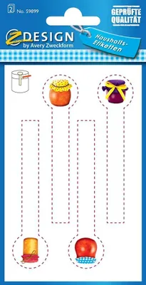 Immagine prodotto di Etichette per la casa con sigillo in vetro 8x pezzi