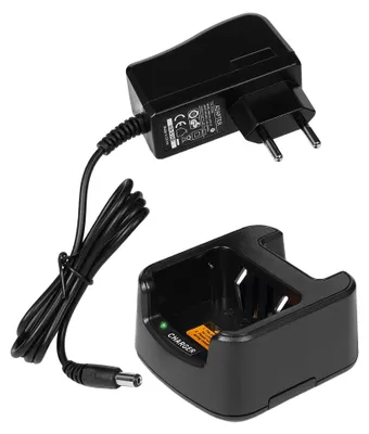 Produktbild von Base Station Ladegerät für HYT Hytera TC-446S TC-500S TC-508 EU Adapter