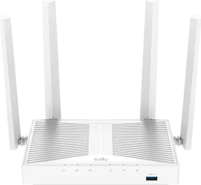 Zdjęcie produktu dla Cudy WR1300S, Wi-Fi 5 (802.11ac), Dual-band (2.4 GHz/5 GHz), Przewodowa sieć LAN, Biały, Router biurkowy