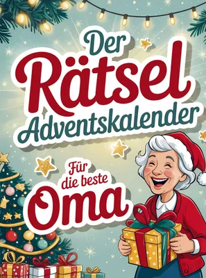 Produktbild von Der Rätseladventskalender für Oma