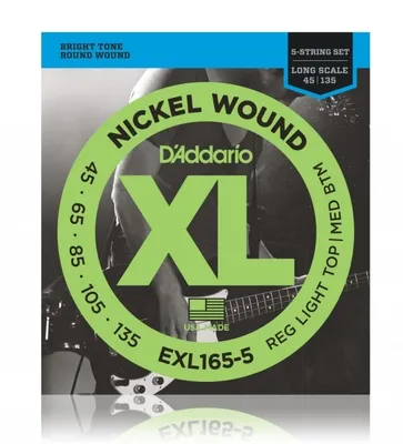 Obrázek produktu pro D'Addario EXL165-5 Struny pro 5-strunnou baskytaru