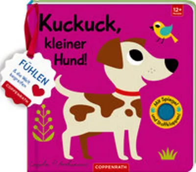 Produktbild von Fühlen und die Welt begreifen|Coppenrath Verlag Mein Filz-Fühlbuch: Kuckuck, kleiner Hund!