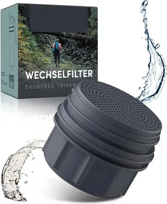 Produktbild von Outdoor Wisselfilter mit 1500 l Filterkapazität, entfernt 99,99% aller Bakterien und filtert Viren, Partikel und Schwermetalle, Blackout- und Krisenfest