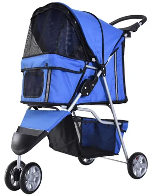 Produktbild von PawHut Hundewagen Hundebuggy Katzenwagen Tierbuggy Pet Stroller Hunde 4 Farben