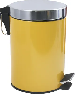 Produktbild von MSV Treteimer - safrangelb - 3 Liter - 17 x 25 cm