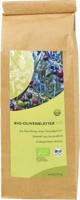 Zdjęcie produktu dla Organiczna herbata liściasta z oliwek 70 g