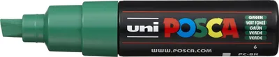 Produktbild von POSCA PC-8K Grün, Grün, Mehrfarbig, 1 Farben, Tinte auf Wasserbasis, Meißel, Rund