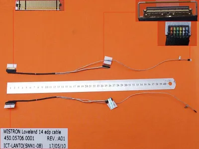 Obrázek produktu pro Kabel k displeji Kabel k obrazovce kompatibilní s DELL Latitude 14 (3460-YXFR8)