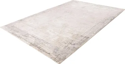 Produktbild von Pierre Cardin modernes Vloerkleed in Beige und Silber mit Marmorlook 160x230 cm für Wohnzimmer und Schlafzimmer