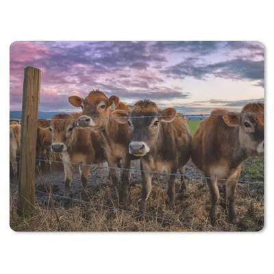 Produktbild von MuchoWow® Mauspad Mousepad Kuh - Tiere - Kühe 40x30 cm - Mousepads - Maus Mat - Pad - Mausunterlage - Anti Rutsch