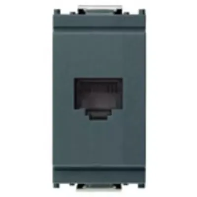 Produktbild von VIMAR RJ45-Buchse 8/8 grau - 16337