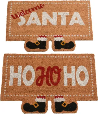 Imagen del producto de Alfombrilla decorativa de Navidad con diseño de coco, 40x60 cm