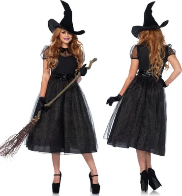 Immagine prodotto di Strega glitterata - Costume Halloween donna - Carnevale taglia: M
