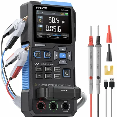 Produktbild von FNIRSI LC1020E Hochpräziser Handheld Digitaler Brücken LCR ESR Tester