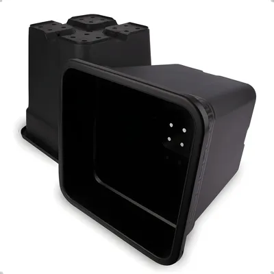 Produktbild von Pflanztopf, viereckig/schwarz, 18 Liter