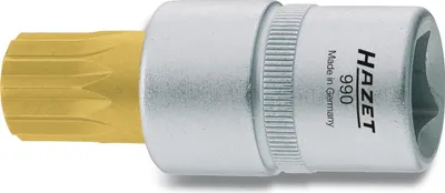 Obrázek produktu pro HAZET 990-6, 1 kusů, 25,4 / 2 mm (1 / 2"), Ocel, 52 mm, 69 g