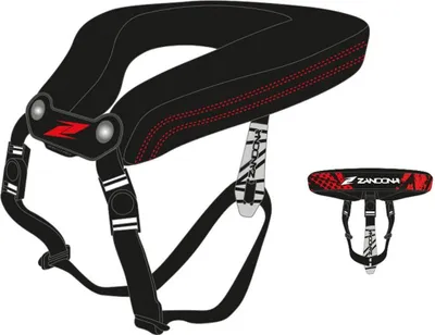 Produktbild von Zandona Pro Nackenschutz Schwarz  Schwarz One Size