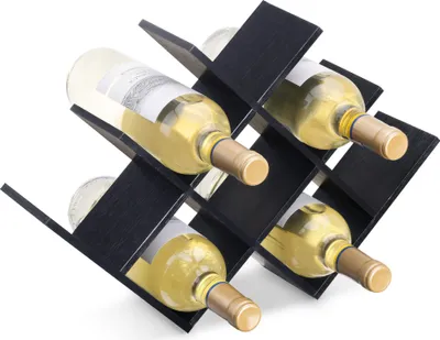 Produktbild von Navaris Weinregal Flaschenregal Weinständer aus Bambus - 43,5x10x29,5cm Wein Regal für Flaschen - Flaschenhalter aus Holz für 8 Flaschen