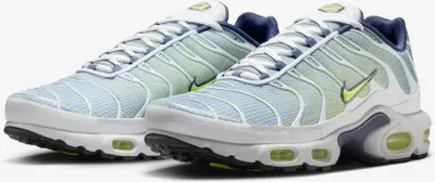 Produktbild von Nike Air Max Plus TN Wave Grid Pebble Grey Lime Steel Herren - 45,5