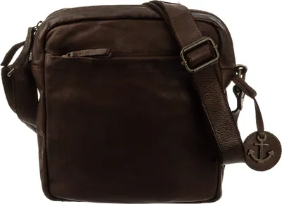 Produktbild von Harbour 2nd Arion Crossbody-Style Cool Casual Umhängetasche Darkbrown
