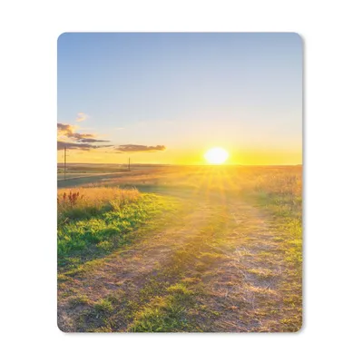 Produktbild von MuchoWow® Mauspad Mousepad Sonne - Natur - Landschaft 19x23 cm - Mousepads - Maus Mat - Pad - Mausunterlage - Mauspads - Spielen