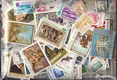 Produktbild von Briefmarken Rumänien 3.000 verschiedene Marken