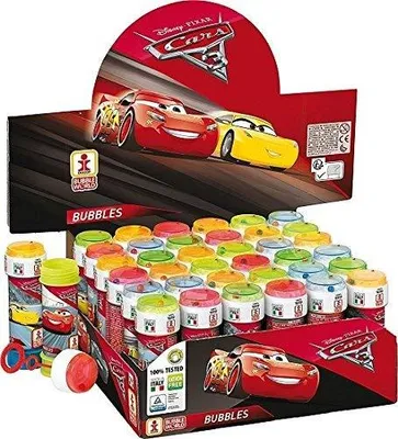 Produktbild von Seifenblasen Disney Cars mit Labyrinth-Spiel