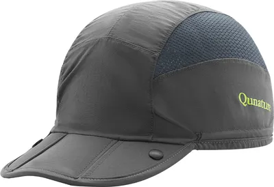 Image de Qunature casquette vélo été casquette sport extérieur femme homme vélo queue de cheval gris moyen