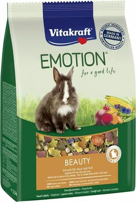 Produktbild von VITAKRAFT EMOTION BEAUTY Kaninchenfutter 600g
