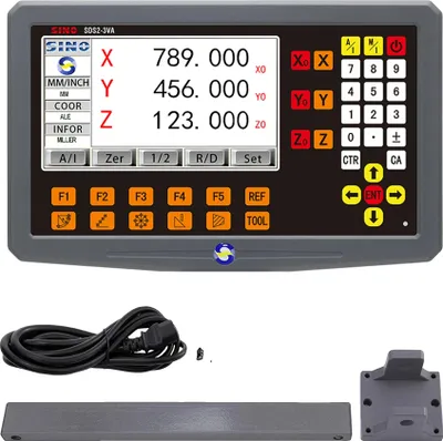 Obrázek produktu pro Digitální displej, 3 osy, velký LCD displej, SDS2-3VA LCD DRO