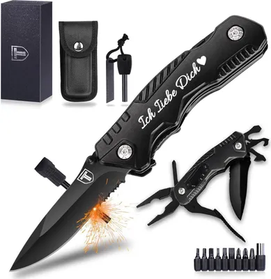 Immagine prodotto di Coltello tascabile multitool per uomo all'aperto campeggio pescatore strumento di sopravvivenza