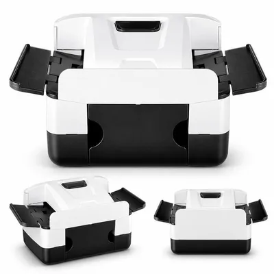 Produktbild von Automatischer Kartenmischer für 2 Kartendecks, elektrische Kartenmischmaschine mit 2000mAh Akku, Type-C USB-aufladbar, mit Sammelschale, für Poker und Blackjack