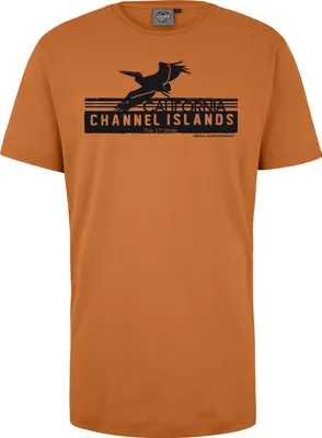 Produktbild von Übergrößen T-Shirt Channel Island schwarz AHORN SPORTSWEAR dark orange 5XL