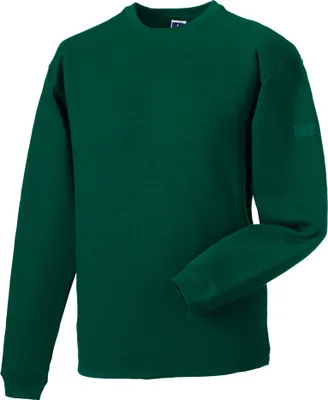 Immagine prodotto di Felpa / maglione Russell Workwear, girocollo BC1050 (L) (verde bottiglia)