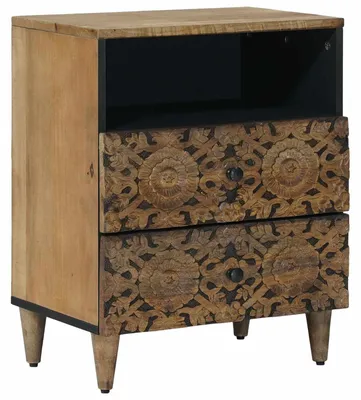 Immagine prodotto di Mobiletto da Letto con cassetto Marrone 50 x 33 x 60 cm