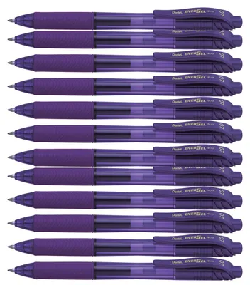 Productafbeelding van Gelpen, 0,35 mm, drukkmechanisme, PENTEL "EnerGelX BL107", paars