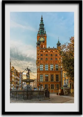 Produktbild von Bild - Bilderrahmen - Foto - 70 cm x 100 cm - MDF - Rahmen - Wandkunst - Gdansk Polen