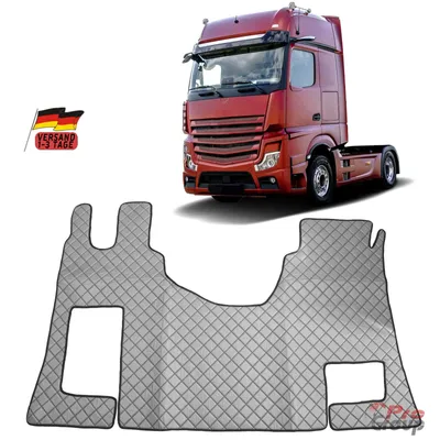 Immagine prodotto di Tappetini per camion Mercedes Actros MP4 MP5 Rivestimento in pelle ecologica Automatico Grigio