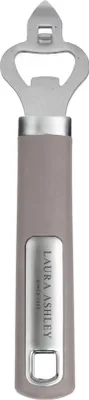 Produktbild von Laura Ashley – Küchenzubehör – Flaschenöffner aus Edelstahl mit ergonomischem Soft-Touch-Griff im Dark Dove Grey Design von Pendeford