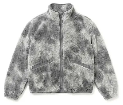 Immagine prodotto di Giacca di transizione Urban Classics da donna, modello stampato in sherpa, colore grigio, taglia S