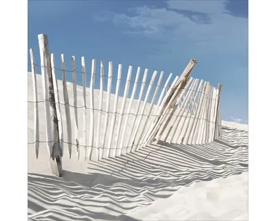 Produktbild von Glasbild Shadowplay Strandszene 20x20 cm