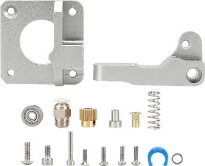 Produktbild von Verbesserte silbergraue Extruderteile, 3D-Druckerzubehör für 1,75-mm-Verbrauchsmaterialien