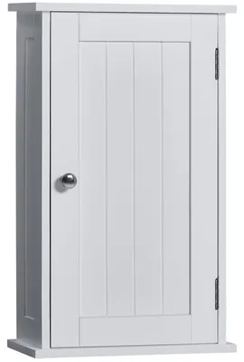 Immagine prodotto di Mensola da parete - Portaoggetti da bagno - MDF - Bianco - 50 x 30 x 14 cm