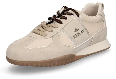 Image de Baskets Replay pour femmes, couleur beige