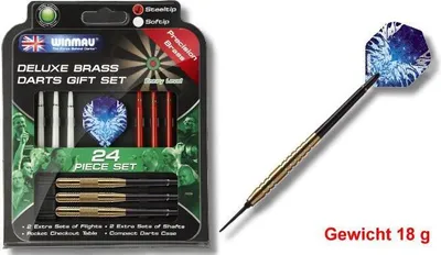 Produktbild von Softdart Soft Dart Pfeile Winmau Deluxe Set 24-teilig - 18 g