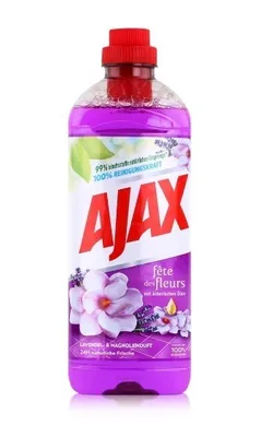Zdjęcie produktu dla Ajax, Plyn do mycia podlog, lawenda i magnolia, 1l (PRODUKT Z NIEMIEC)