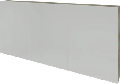 Produktbild von Spiegelschrank Sanox 140 x 13 x 65 cm grain oak 3-türig